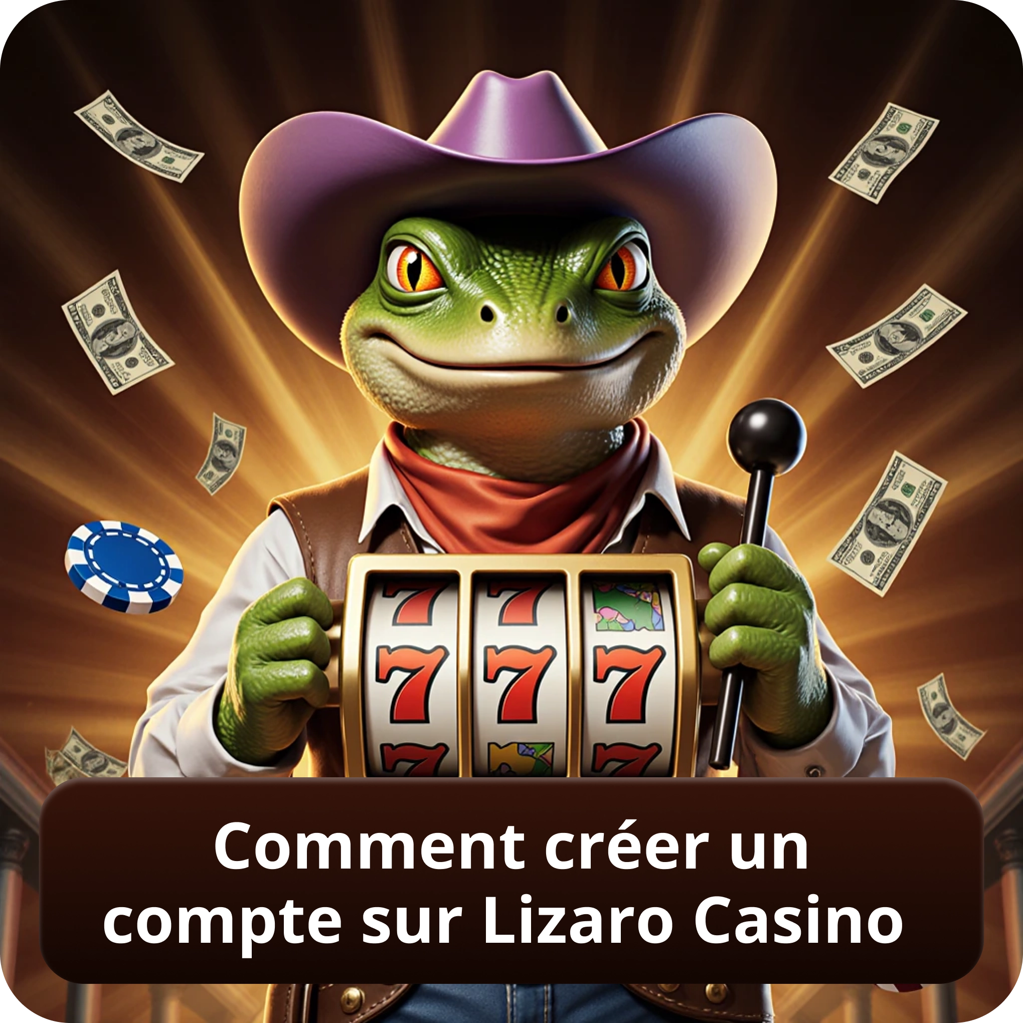 Comment créer un compte sur Lizaro casino