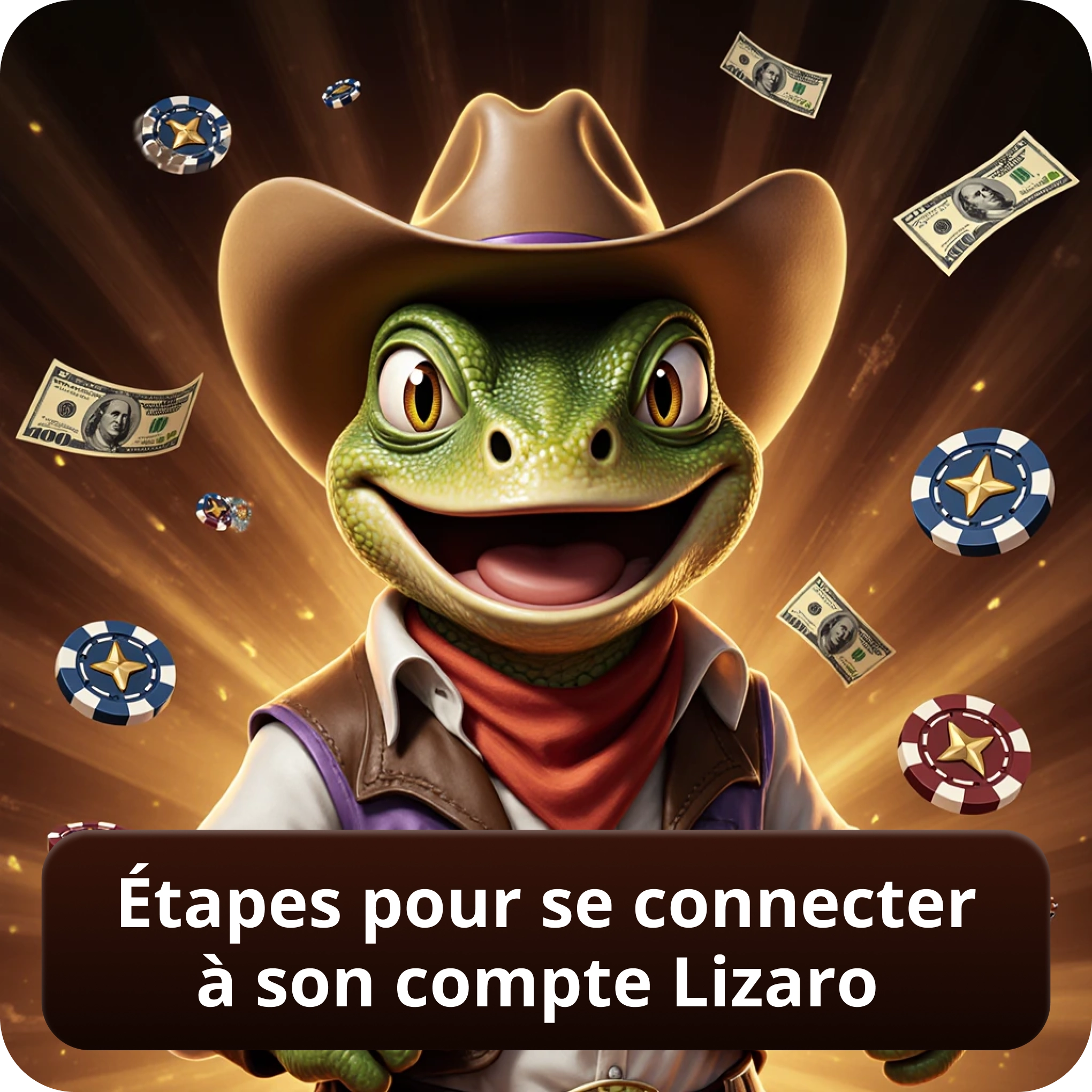 Étapes pour se connecter à son compte Lizaro