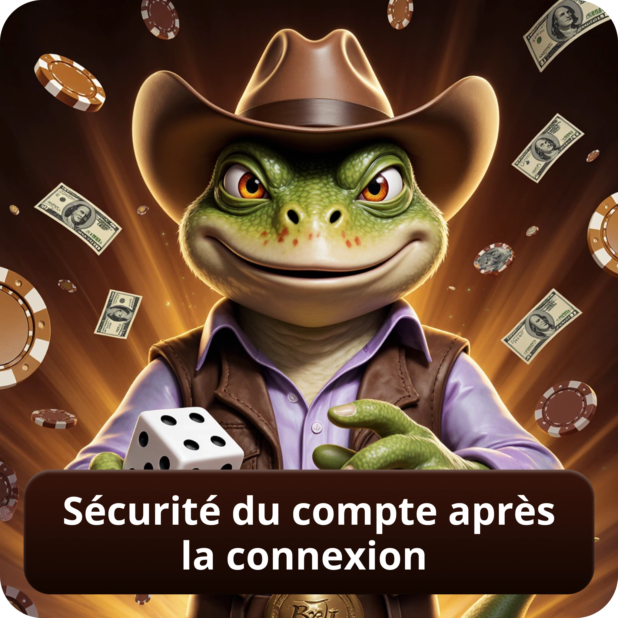 Sécurité du compte après la connexion