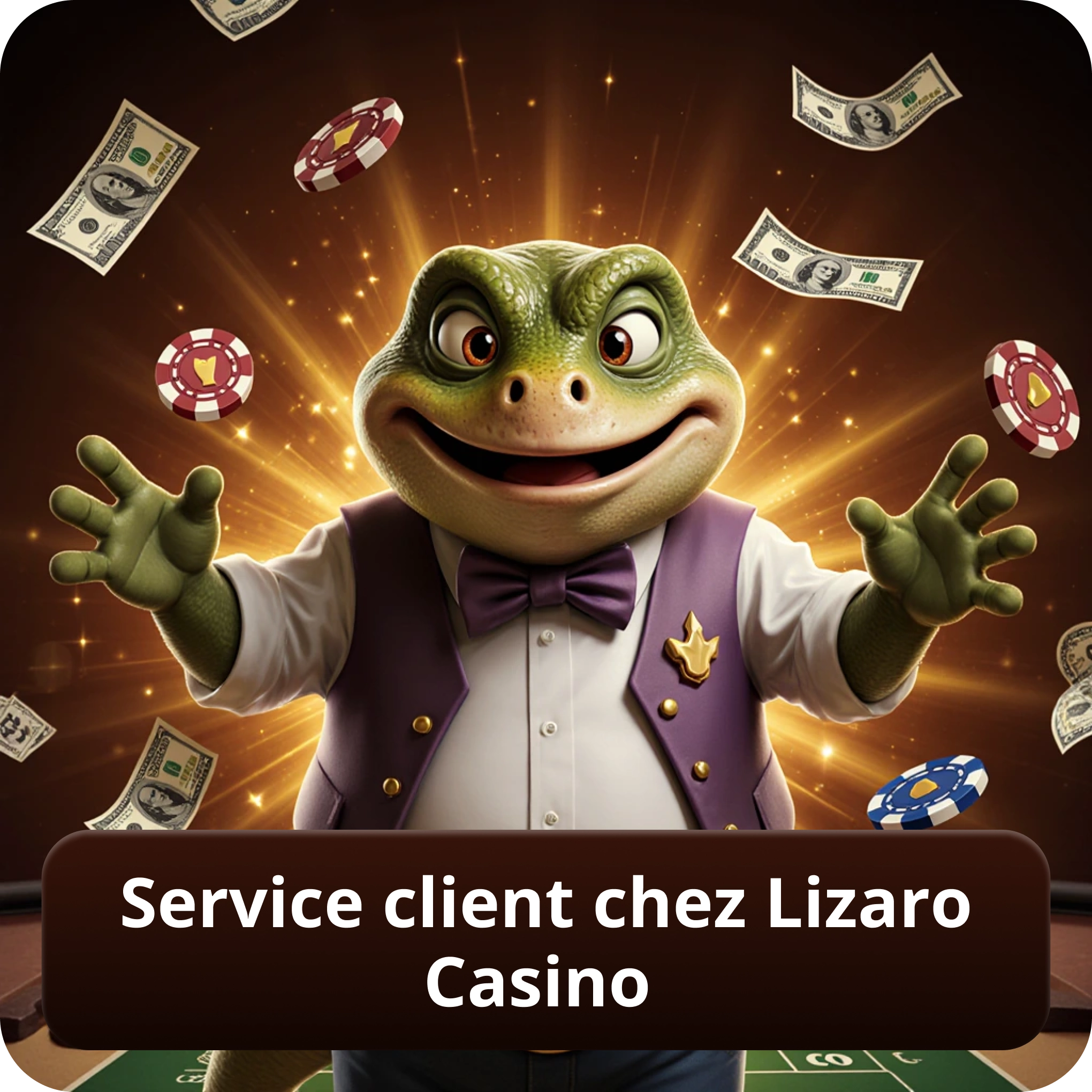 Service client chez Lizaro Casino