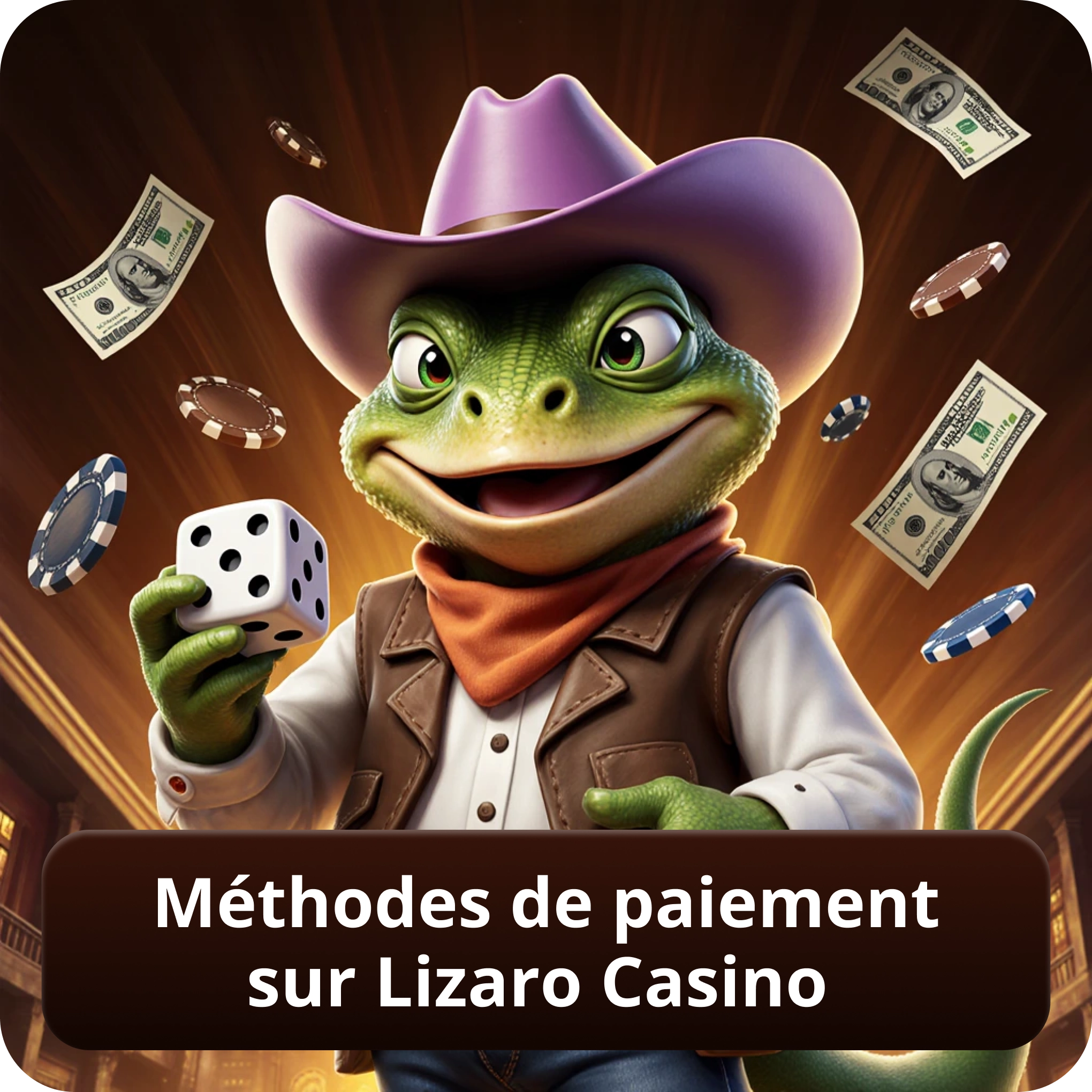 Méthodes de paiement sur Lizaro Casino