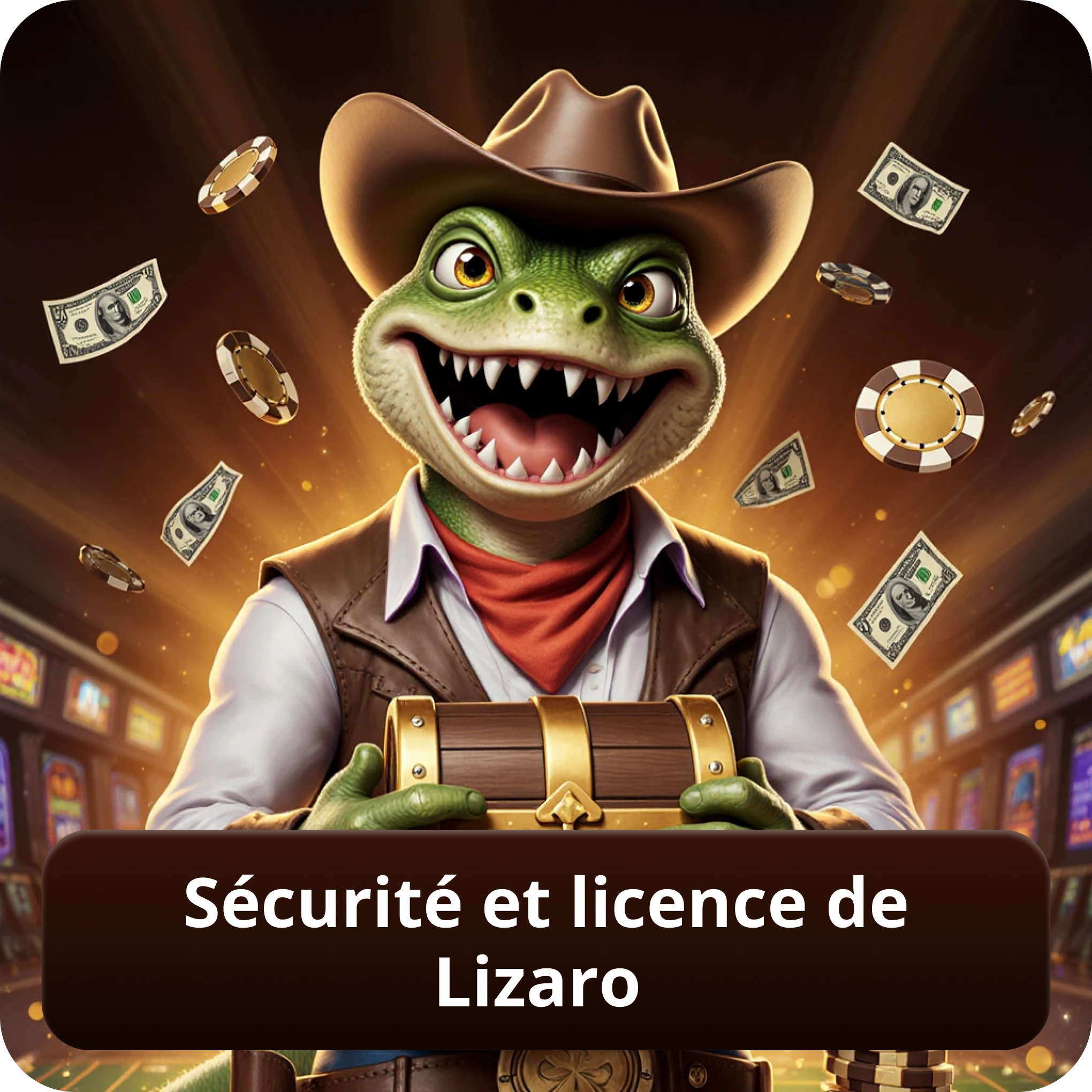 Sécurité et licence de Lizaro